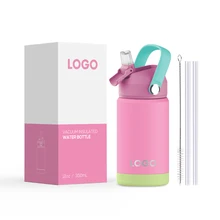 Wholesale BPA FreeDouble Wall Vacuum Flask Insulated Stainless Steel Drink Water Bottle for Kids
