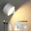Tri color temperature touch+remote control white