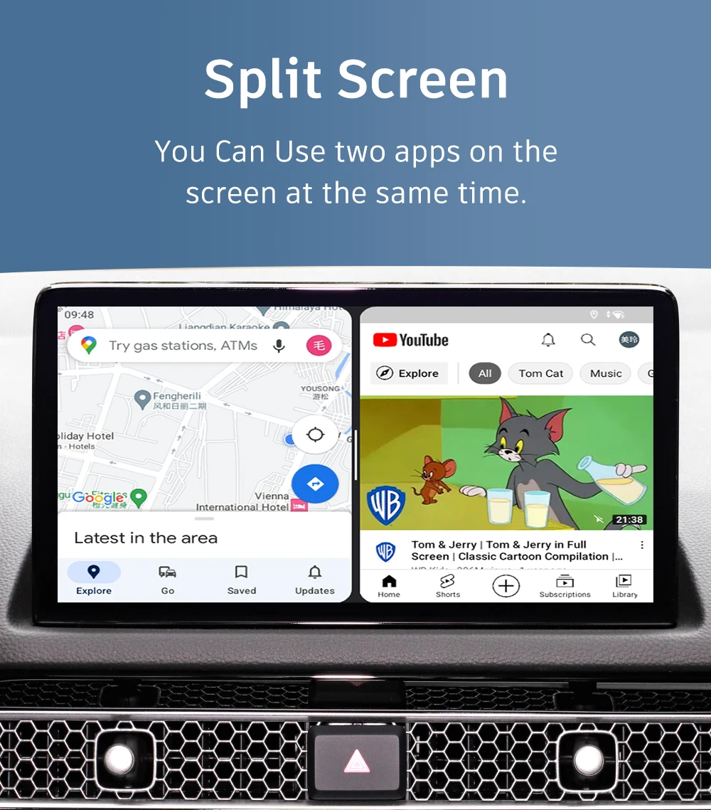 Ihey Linkit Wireless Carplay Ai Box 6125,4+64gb Android 13.0