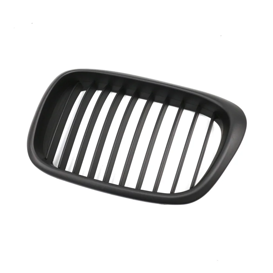 product tiypeor  car front grille grill for bmw 5 series e39 2002 2004  matt black  kidney accessory made of durable abs material-11