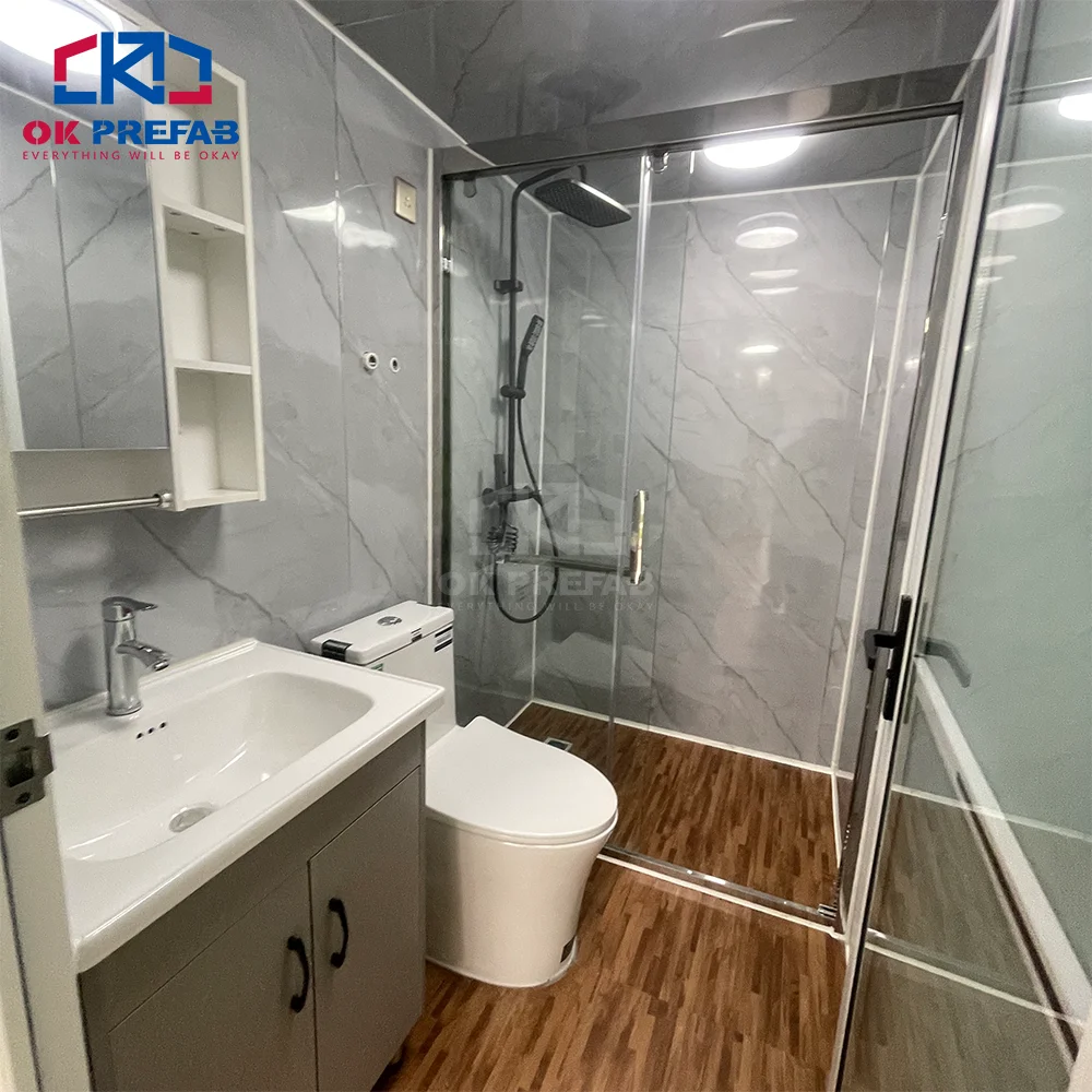 Small House Frame 2 5 Bedroom Expandable Container Houses Prefab Granny Flat Full Castle Houses Homes with Bathroom and Kitchen