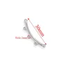 Steel silver color-30mm