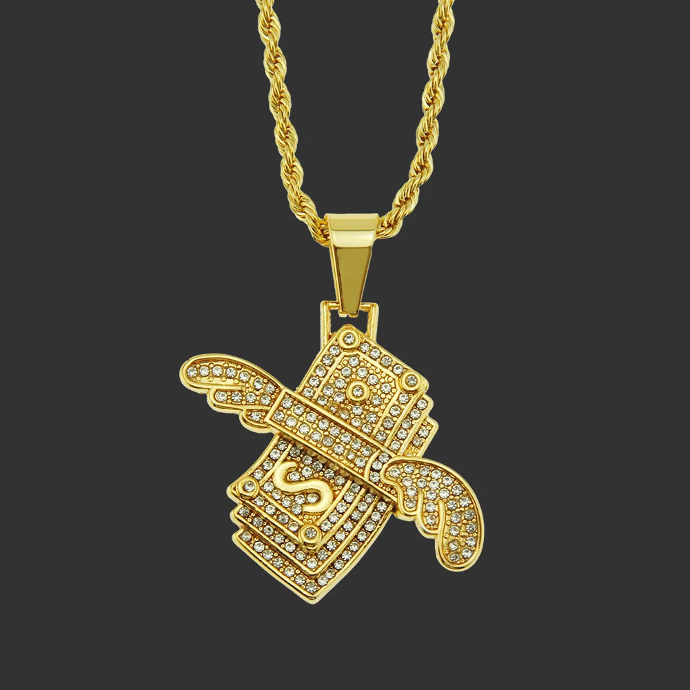 Hot Hiphop Iced Out Diamond 14k Gold 