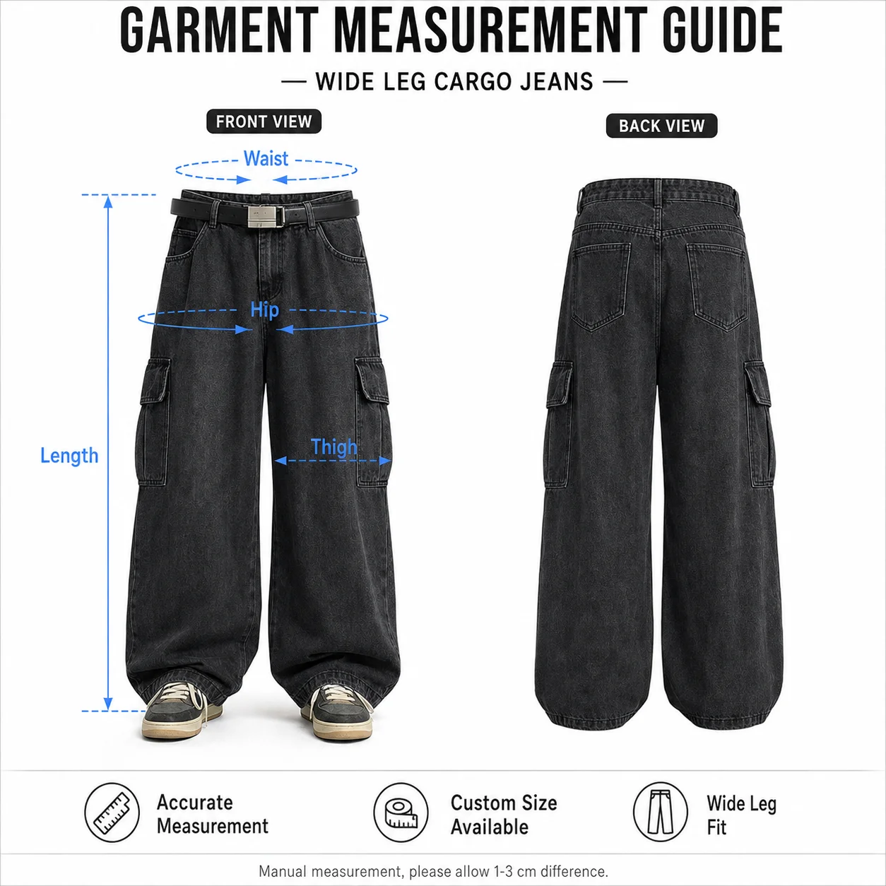 Size measurements