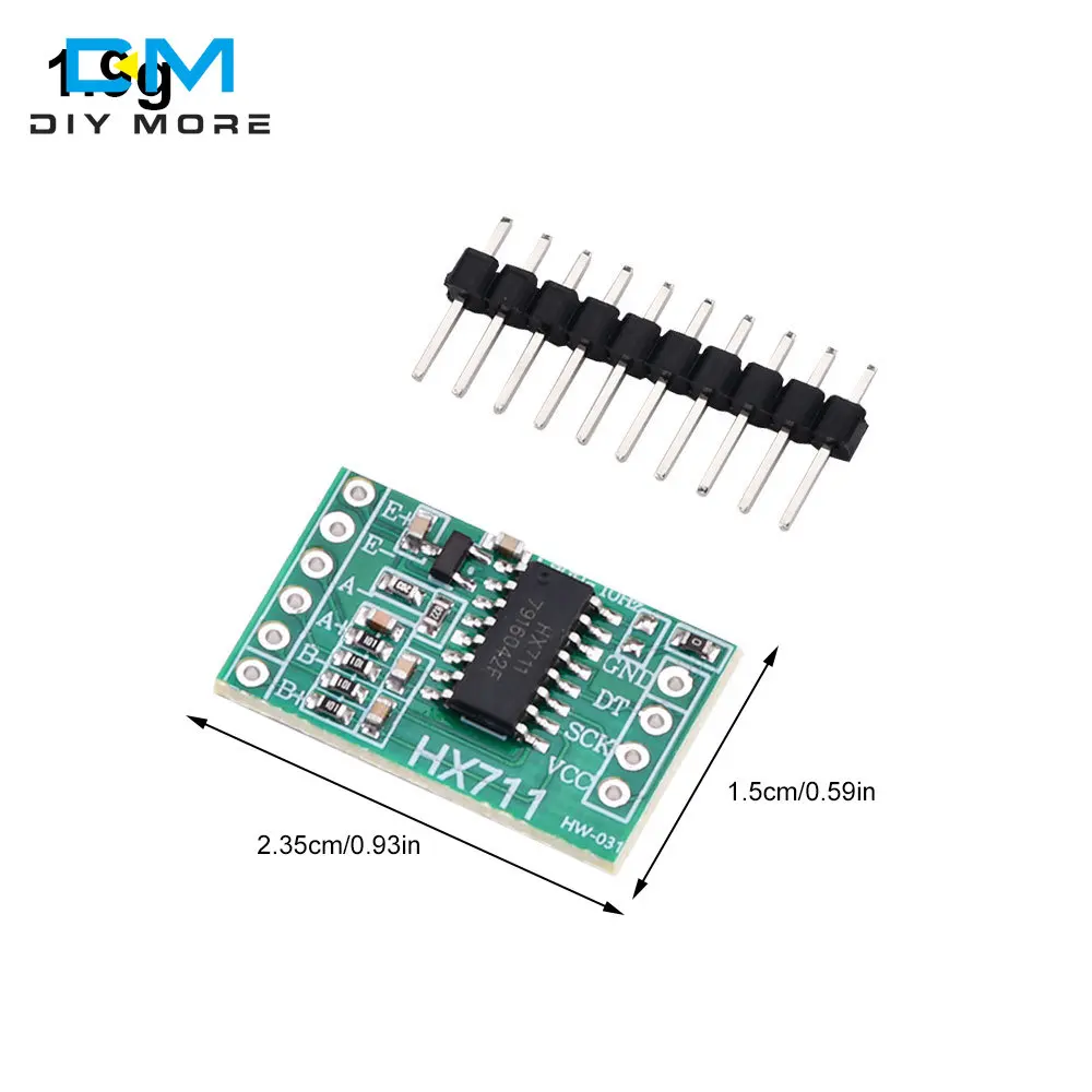 HX711 Weighing Pressure Sensor Load Cell Weight Sensor Electronic Scale Aluminum Alloy Weighing Pressure Sensor HX711 AD Module
