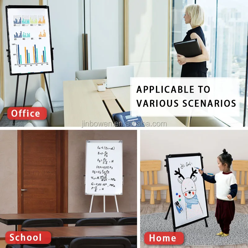 Панель мольберта KBW с регулируемой высотой 40x28 магнитный штатив-подставка сухой стираемый мольберт для офиса дома школы