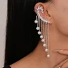 4# ear clip-silver-right ear-ball