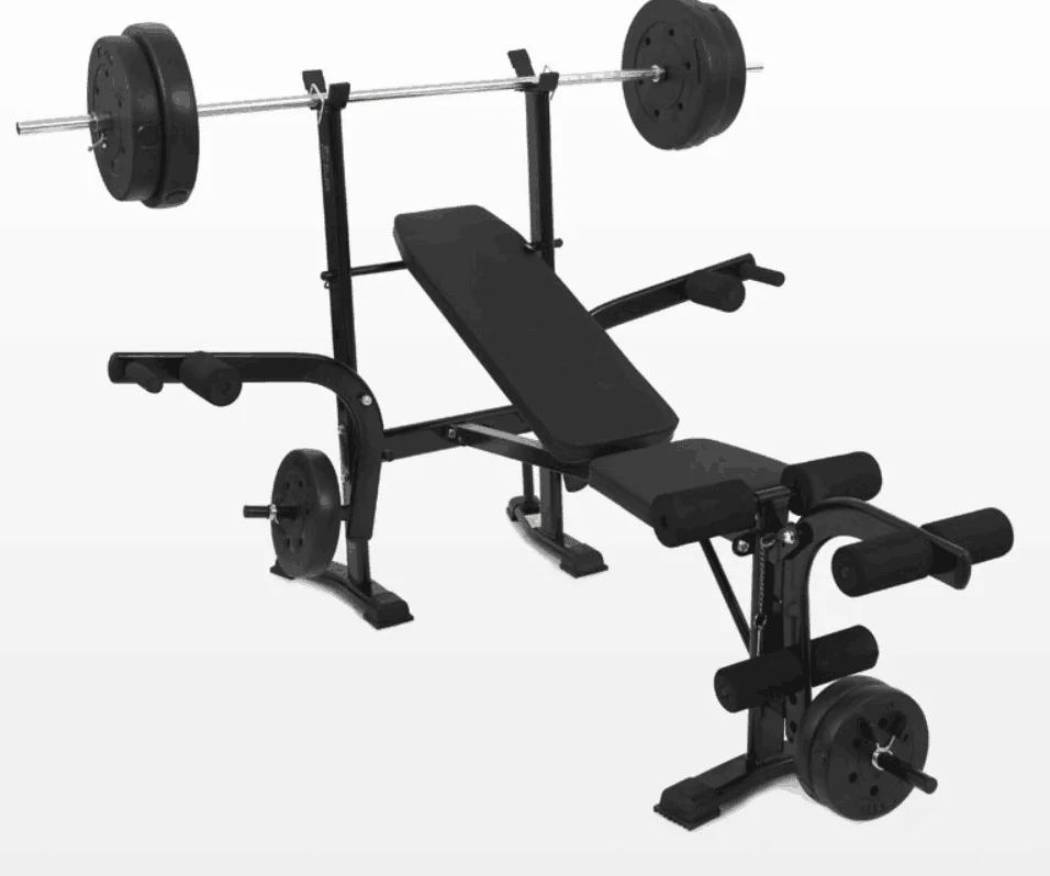 Weight bench best sale with metal weights