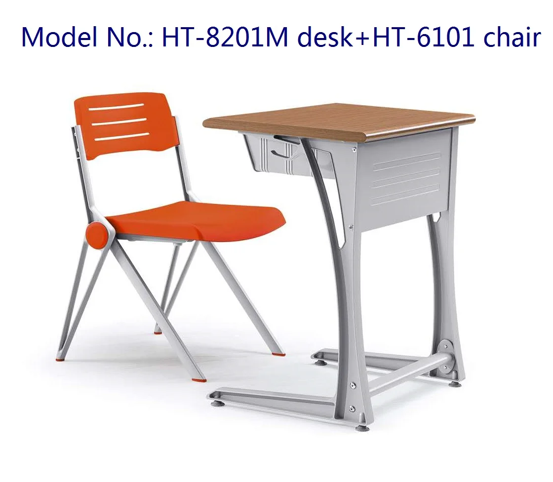 Hot Selling Classroom Table and Chair Set Desk and Chair for University