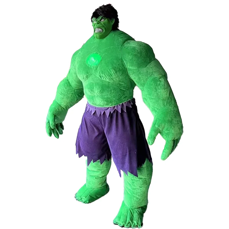 2m/2.6m/3m Custom Logo/Size Inflatable Hulk Giant Green for Cartoon Characters Decoration Inflatable Costume