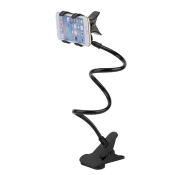 Universal Flexible Arm Lazy Mobile Phone Gooseneck Stand Stent Bed New Desk Table Clip Bracket Mobile Phone Holder