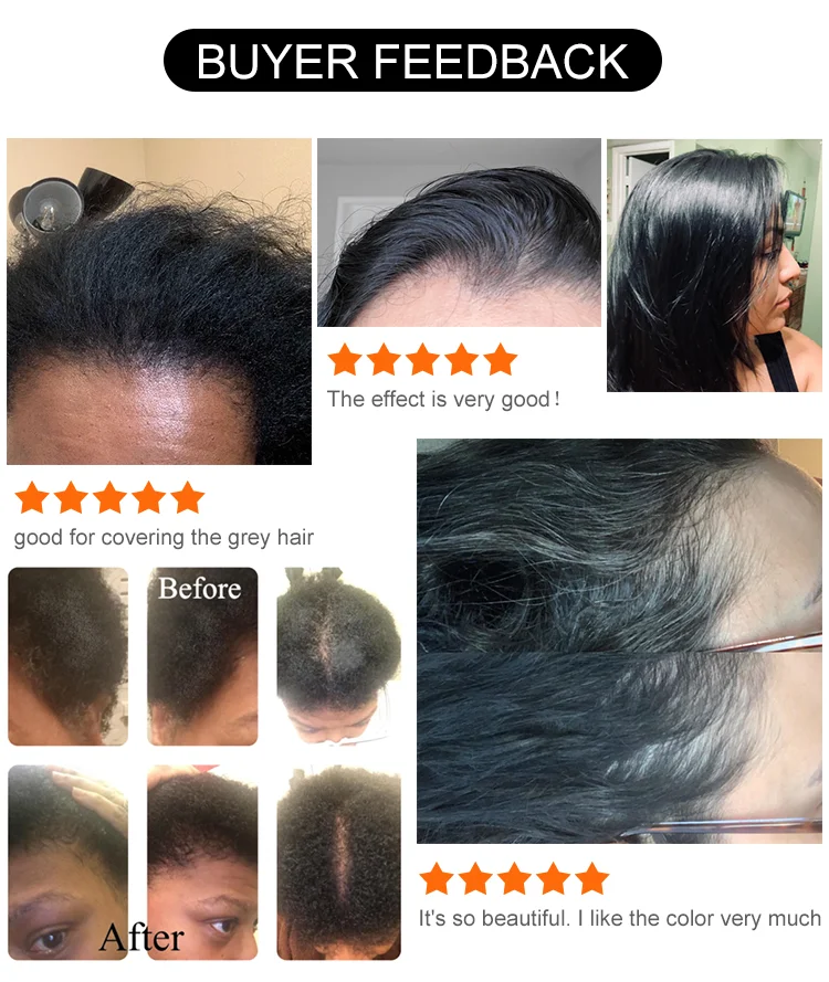 Oem Fruit Extract Black Hair Dye Gel Natural Temporary Hair Color Gel Hair Dye For Professional