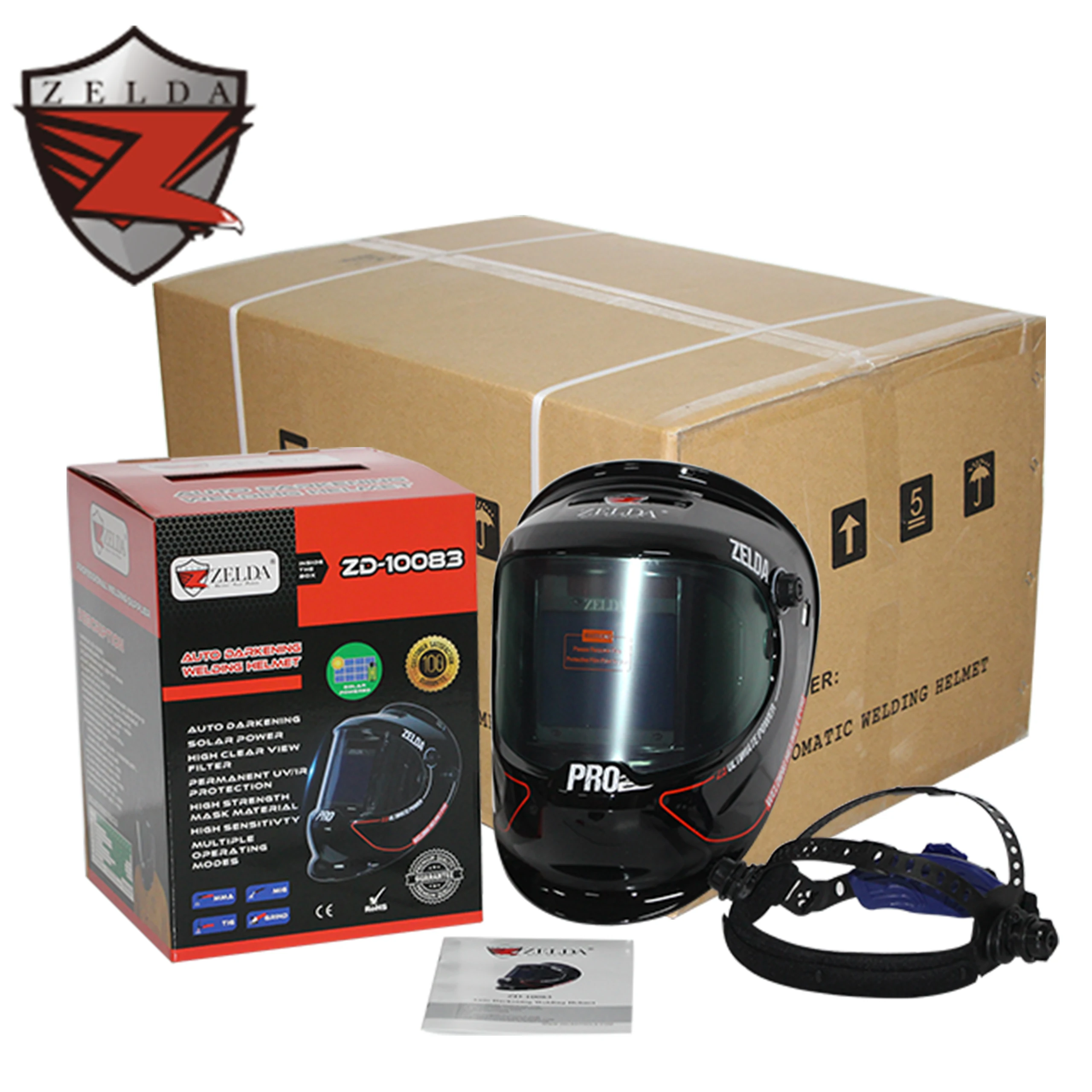 Iron Man Welding Helmet - Auto Darkening & Solar Power Iron Man Welding Helmet - Auto Darkening & Solar Power