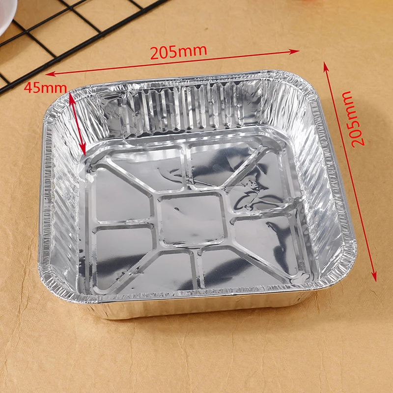 Air Fryer Oven Baking Tray Dish Plate BBQ Baked Rice Lunch Boxes