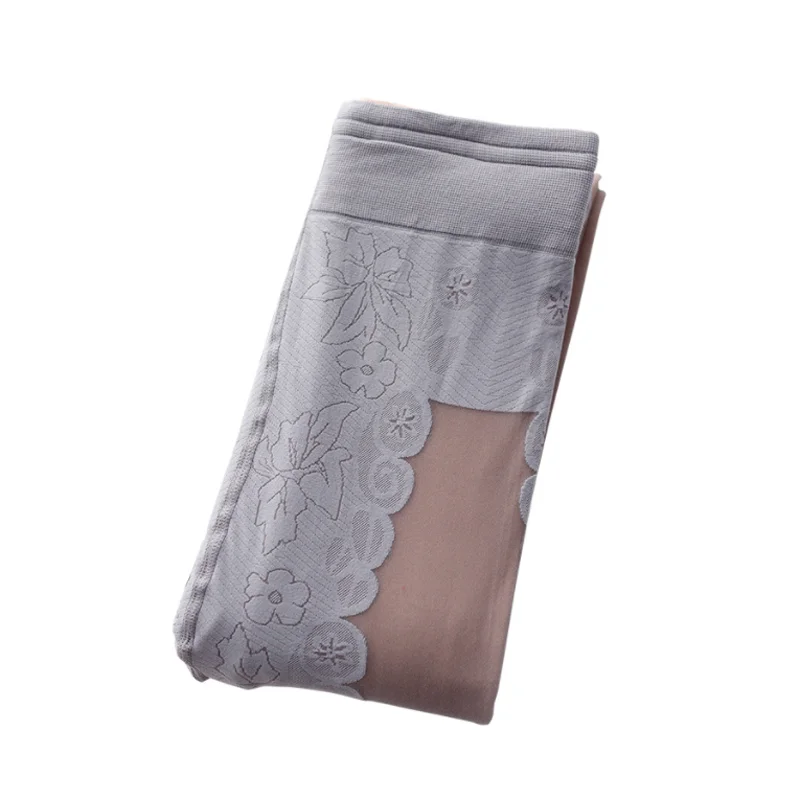 Оптовая продажа фабричные бесшовные двухслойные леггинсы для тела чулки утолщенные Непрозрачные Колготки зимние теплые