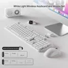 Moonlight Silver [Teclado inalámbrico de luz blanca]+Ratón