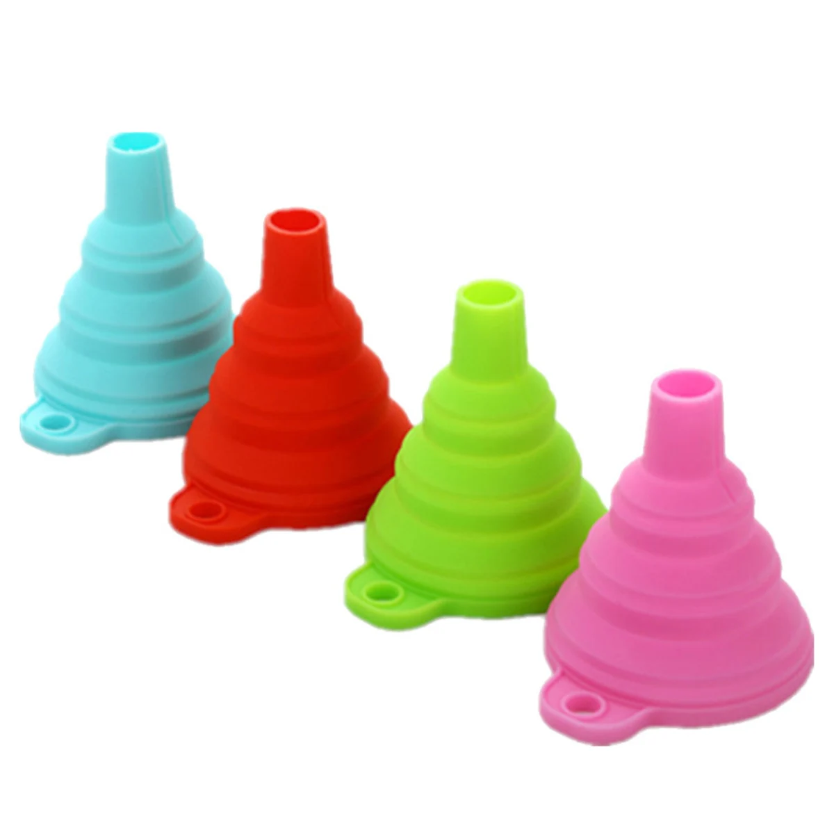 Силиконовая Складная воронка комплект
