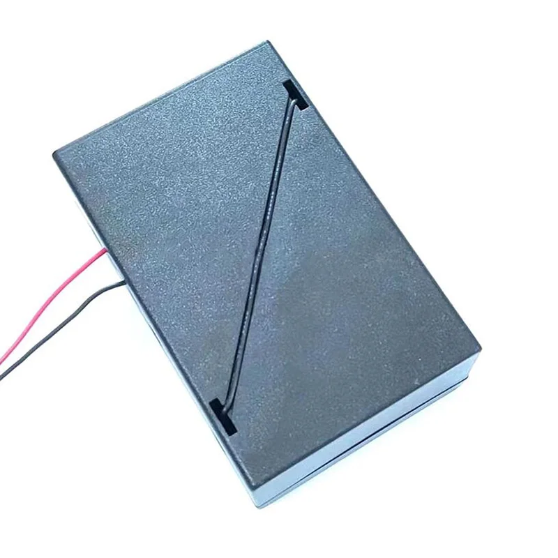 Пластиковый 3 x D Чехол-держатель для аккумулятора 4 5 в с крышкой скольжения и переключателем