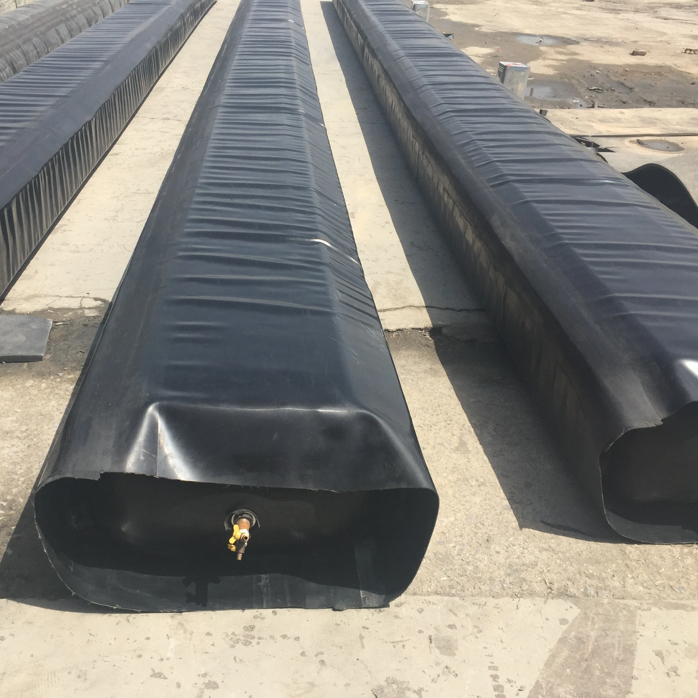 Culvert Concrete Making Inflated Rubber Balloon