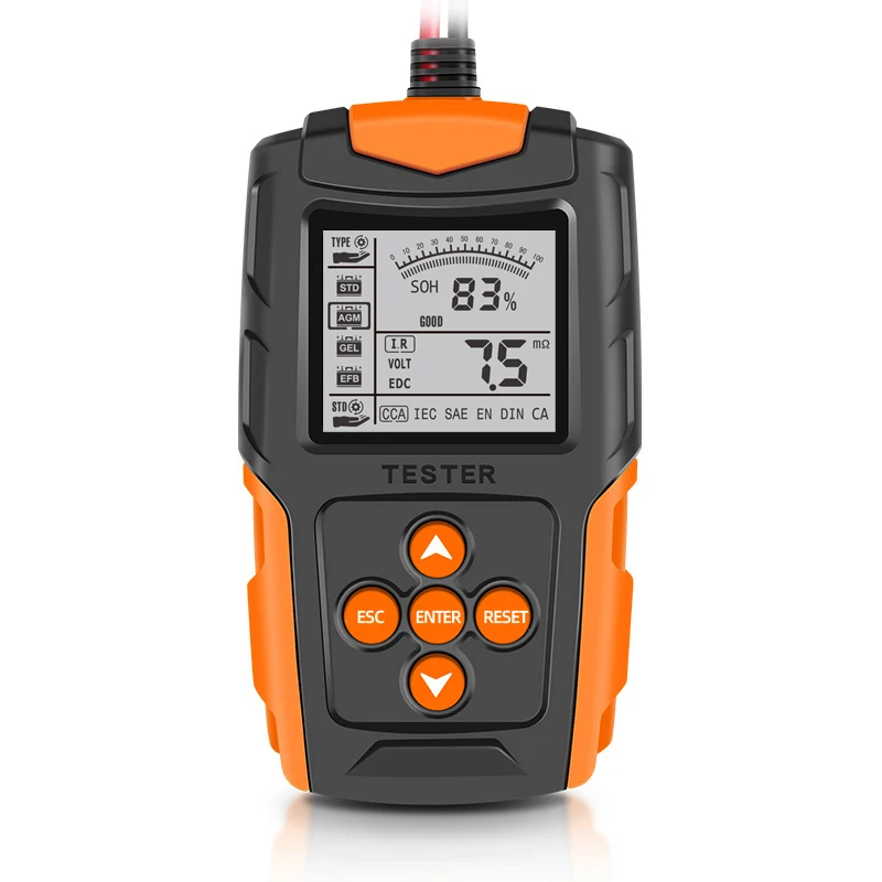 12V-24V интеллигентая (ый) тестер батарейной емкости литий-ионный аккумулятор Напряжение Тестеры сопротивления батареи контрольно-измерительный прибор