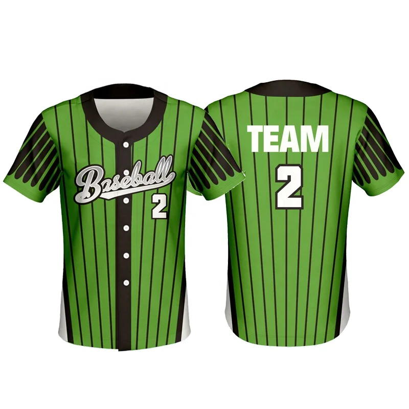 Men's Eagles Kelly Green Baseball Jersey V2 - All Stitched - Vgear