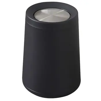Factory Stainless Steel Double-Layer Trash Bin Covered Waste Basket Small Flip-Top Garbage Bin For Bathrooms