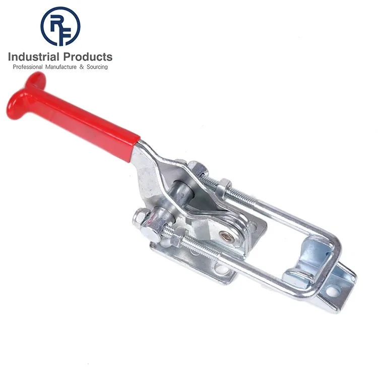 High Quality 5'' OEM Style Heavy Duty Latch Type Toggle Clamp Inch Standard Trailer Steel Gate Latch