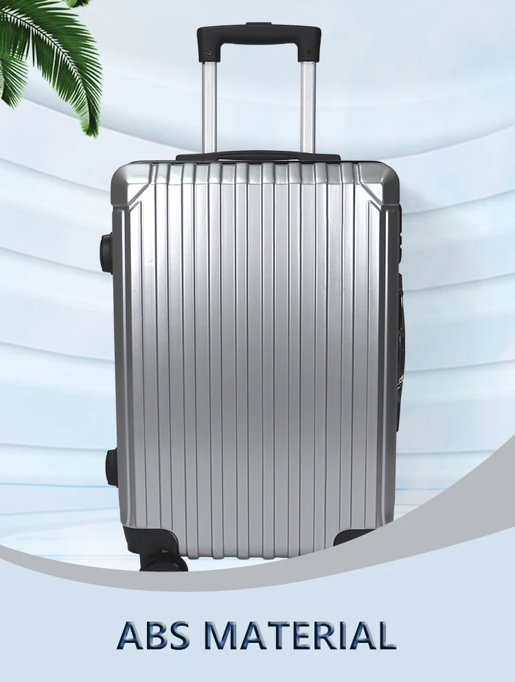 Strong Trolley Luggage Travel Bags Suitcase With Universal Wheel Pc Abs