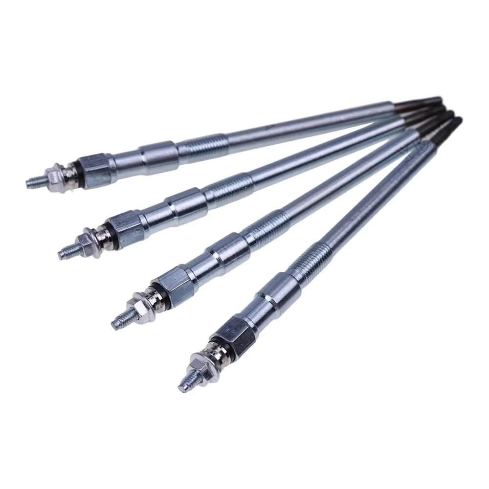 4PCS Glow Plug 7008447 for Kubota Engine V3307 V3307-DI Bobcat Loader S630 S650 T630 T650