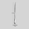couteau de table en argent