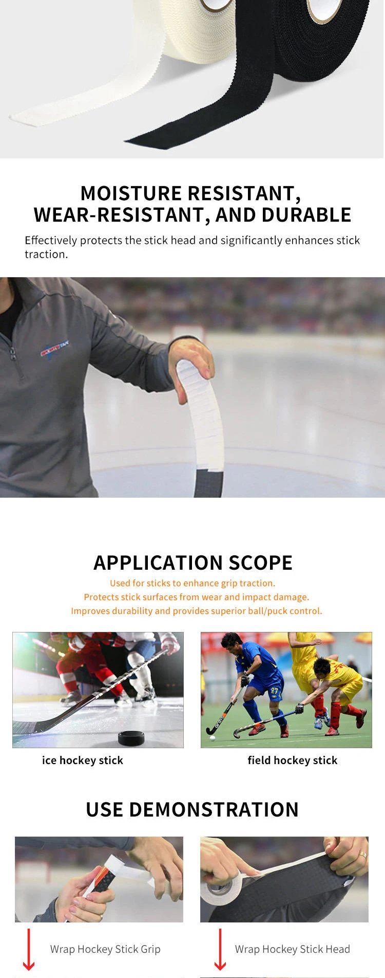 GDyifeng Professional Custom Waterproof Adhesive Ice Hockey Tape with PVC Soccer Shin Guards Pad From Guangdong