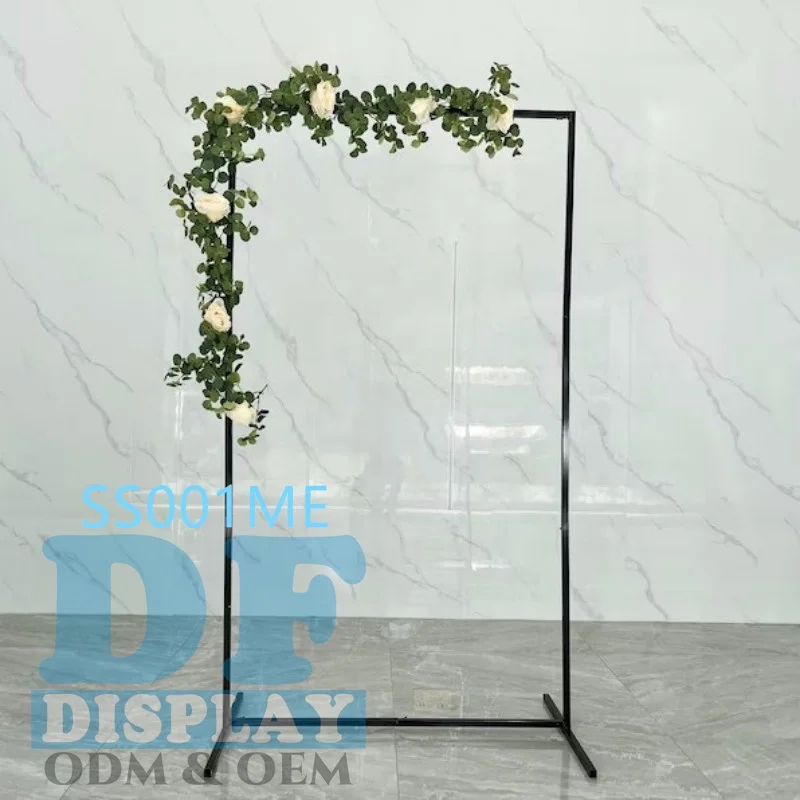 Sign Stand Wedding Floor Standing Black Metal Wedding Sign