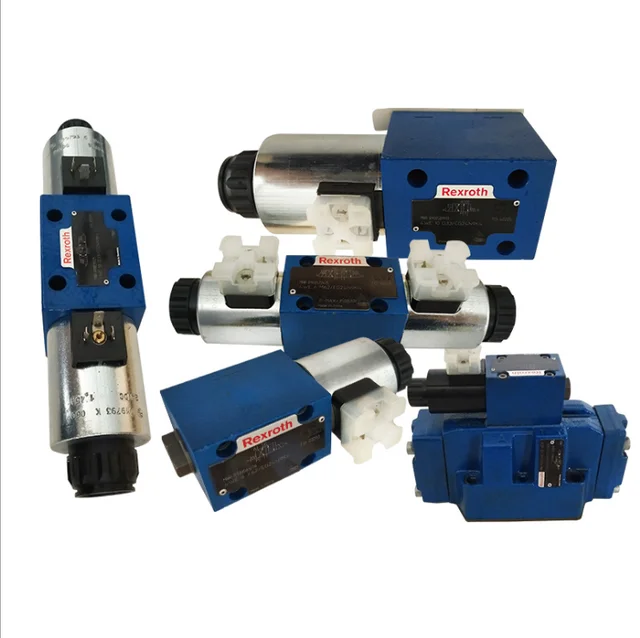 Rexroth 4WE6E1X/HG24N9K4 WE6J1X/24 4WE6D70/HG24N9K4 4WE6E1X Hydraulic Directional Regulating Valve Cast Iron Solenoid