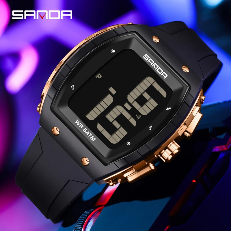 Relojes Parlantes Reloj Digital Pulsera Numeros Grandes Relojes