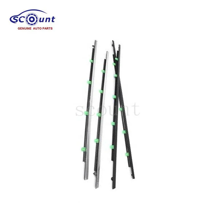 Moldura Ventana Honda CR-V 2002 4 Correas De Sellado De Molduras De Ventana Compatibles Con Honda CRV 2007-2011, Reemplazos # 72410-SWA-A01, 72450-SWA- A01, 72910-SWA-A01, 72950-SWA-A01 Moldura Ventana Honda Crv 2002