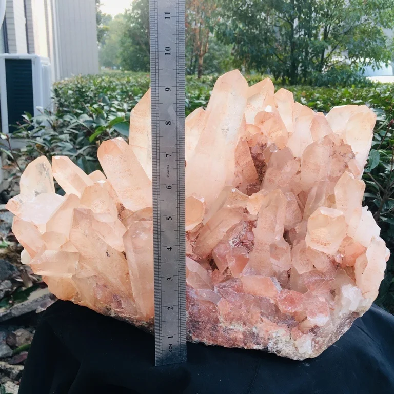 Оптовая продажа Исцеляющие кристаллы натуральный камень большие прозрачные Красного