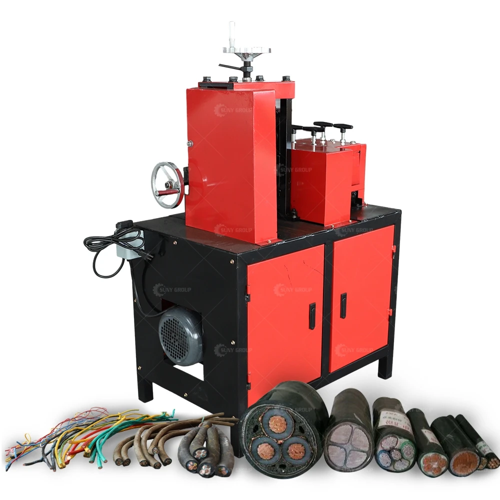 Multi-diameter Used Wire Stripping and Crimping Machine for Cooper