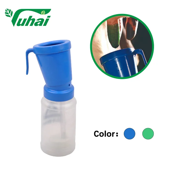 Medicated Bath Cup PP Material Cleaning Products Foam Non Return 300ml Teat Dip Cup/cow Washing Foaming