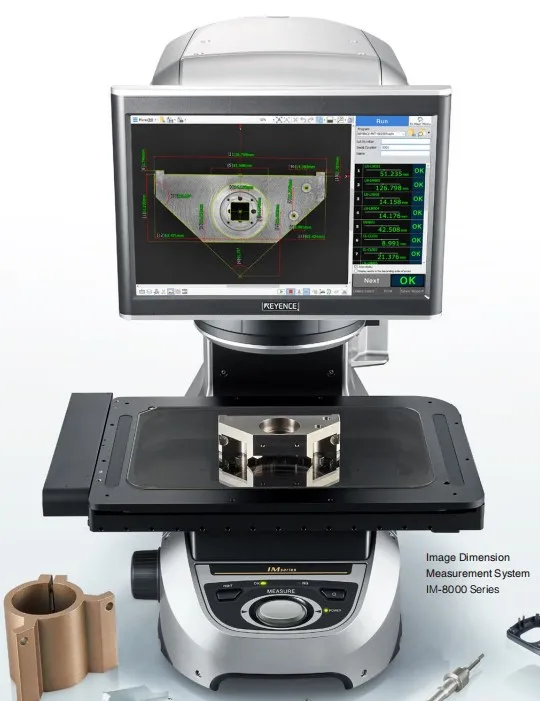 100% Genuine Keyence Im-8020 High Accuracy Image Dimension Measurement ...