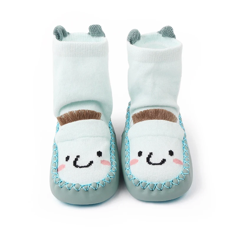 Baby Shoes and Socks Cartoon Boys and Girls Baby Socks Glue Non-slip Soft Soled Indoor Children's Floor Socks factory