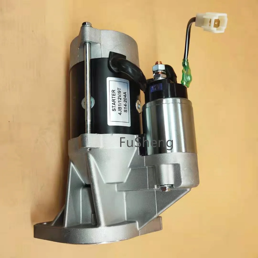 For ISUZU 4JB1 Engine Starter Motor S14-204A S13-114 894433-9120  12V 9T 2.2KW