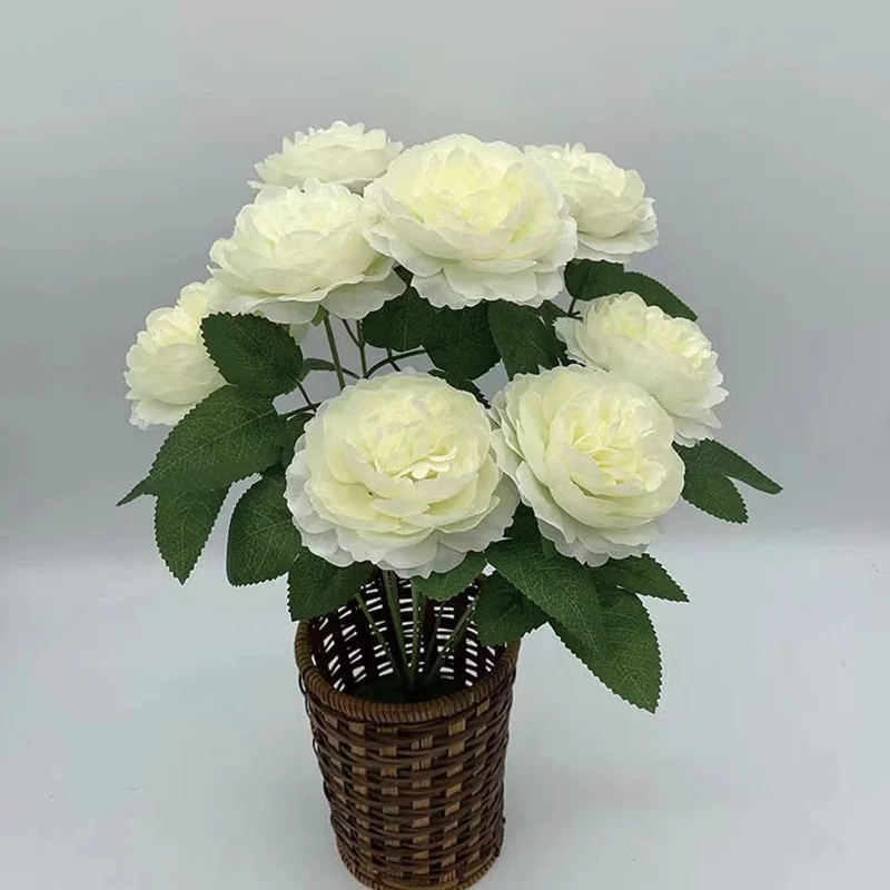 Add a touch of elegance to your special event with silk hydrangea heads.