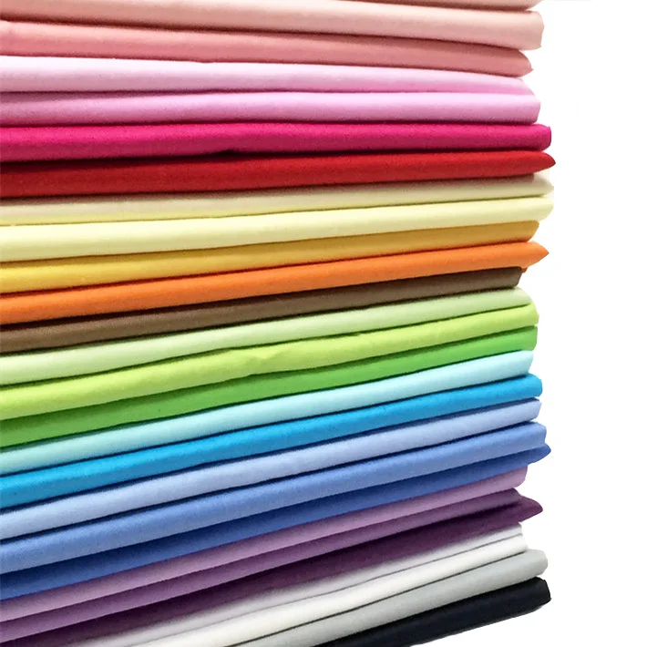Tissu 100% Coton Uni - Couleurs Unies Au Mètre Ou Demi-mètre - Pour Couture, Quilting, Vêtements