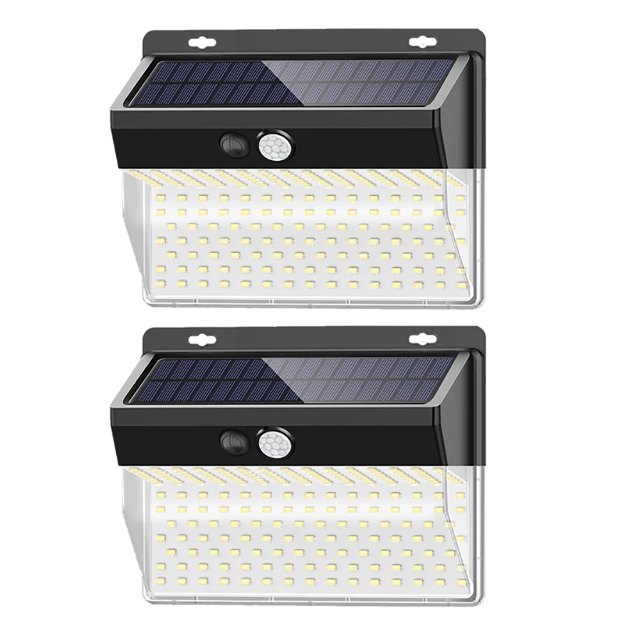 206LED  solar garden  light  led wall  light outdoor  waterpoof  motion sensor for garden