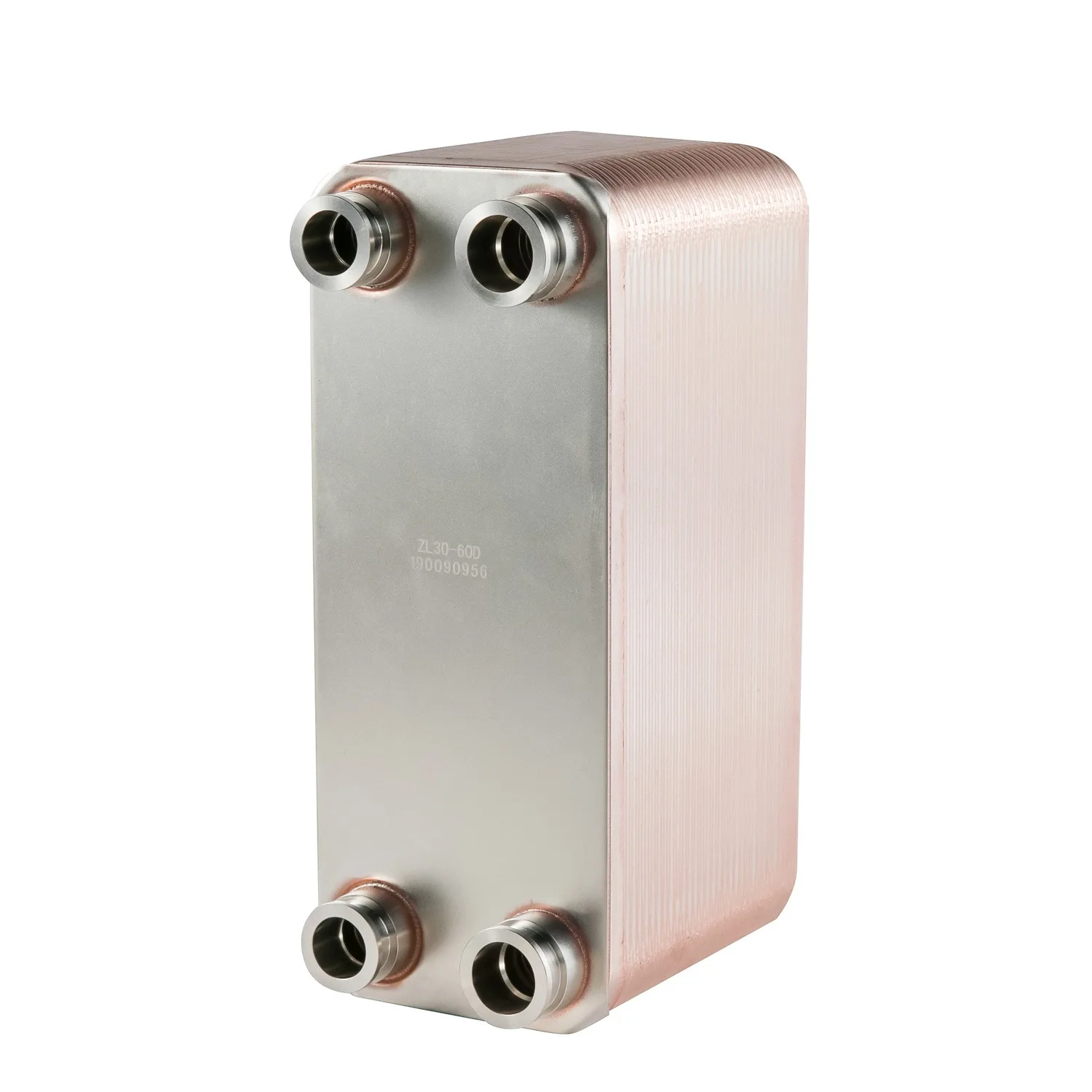 Water Heating Exchange Liquid Plate Used for Marine Oil Cooler with Pump Core Component Brazed Plate Heat Exchangers