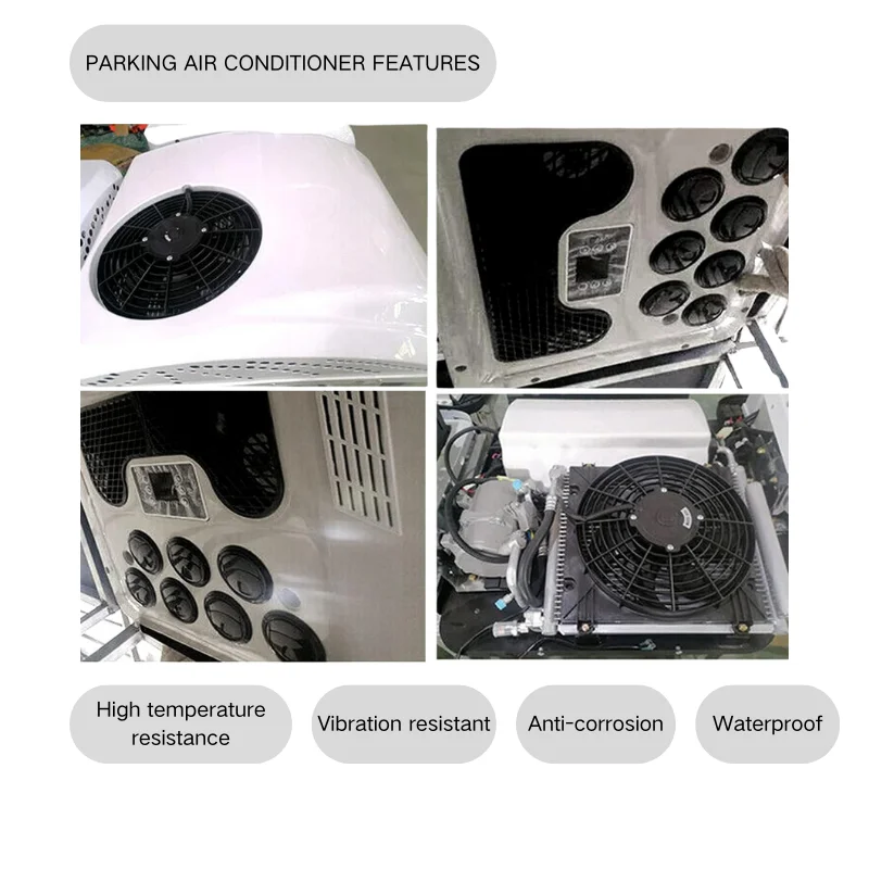 Truck Scroll Compressor Heat And Cool A/c Unit 10000btu Dc 12v Air ...