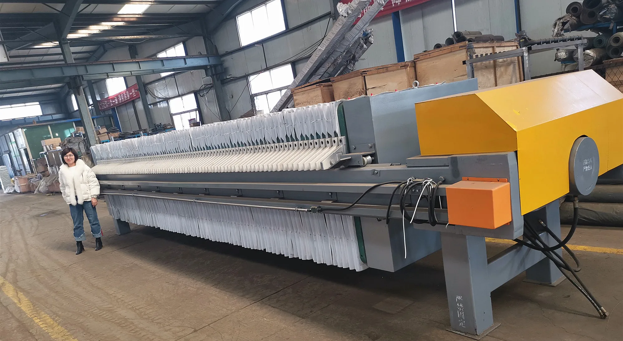 Plate and Frame Solid-liquid Separation Filter Press Fully Automatic ...