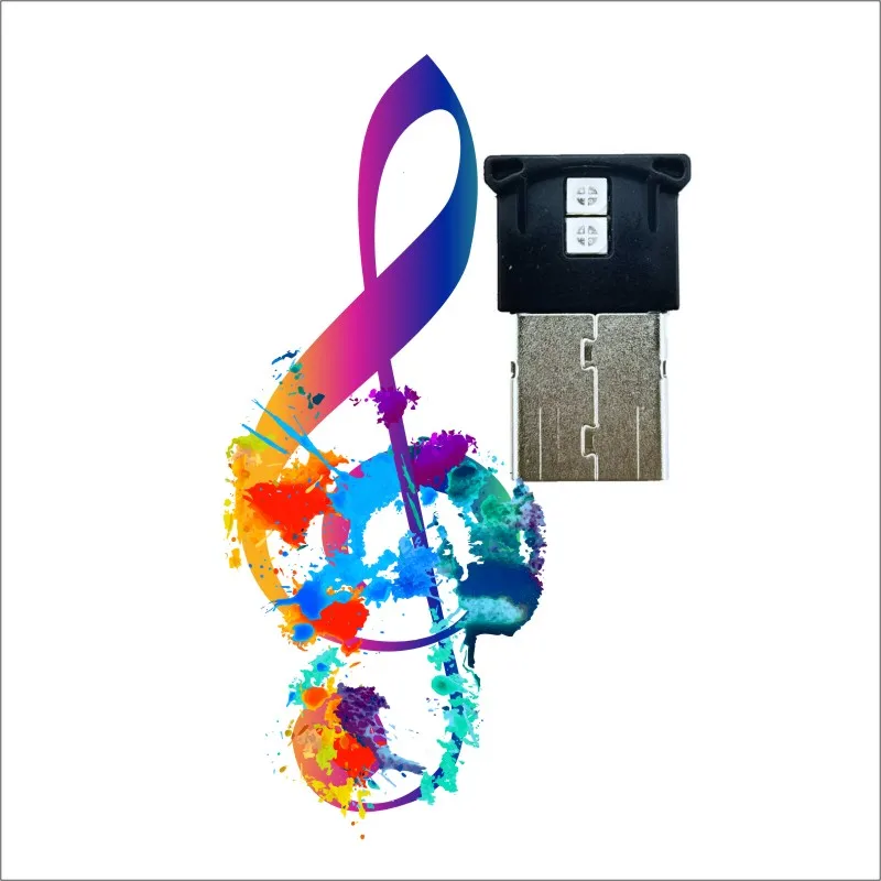 Прямая поставка с фабрики оптовая продажа USB RGB Звуковое управление музыкальный ритм светодиодная подсветка для компьютера автомобиля пикапа