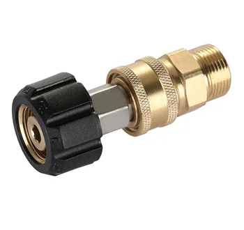 Low Cost High Pressure Car Washer Brass Fittings Pressure Washer Fittings Swivel Bottle Washer Sing Fitting