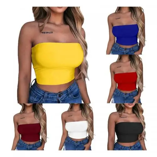 blank tube tops